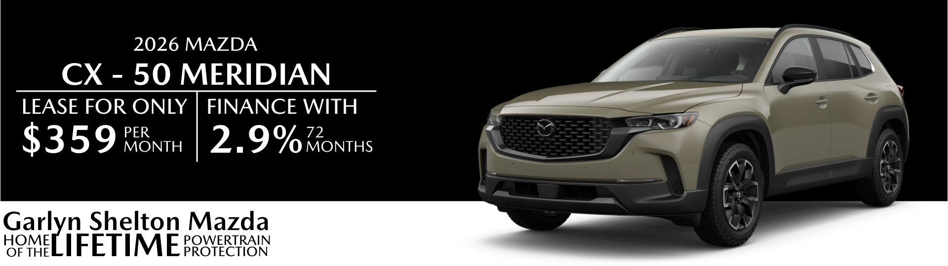 View Mazda CX-50 Offers